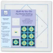 JUNE TAILOR QUILT AS YOU GO HOPSCOTCH SET OF 6 12" BLOCKS KIT NIP