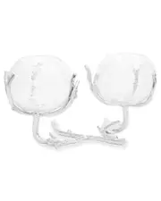 Alice Pazkus Silver 2 Branch Centerpiece