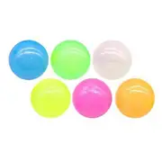 25Pcs Sticky Balls Glow in The Dark Stress Relief Toy for Ceiling Improve Reflexes Hand-Eye multicolor L