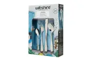 Wiltshire 24 Piece Harmony Cutlery Gift Boxed Set Fork Knife Spoon Silverware