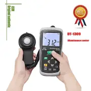 CEM DT-1309 Lux Meter Digital Meter 400K Lux Light USB Port Computer Interface