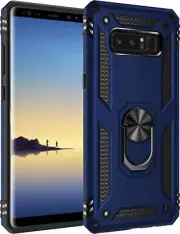 Samsung Galaxy Note 8 Case Ring Kickstand Holder Magnetic Heavy Duty PC TPU NEW