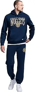 Game 7 Men's Standard x NBA Officially Licensed Long Sleeve Classic Pullover Hoodie Fleece Sweatshirt, Navy, Small