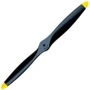 XOAR PJWWII 16x8 RC Model Airplane Propeller 16 Inch Black Wood Warbird Gas Prop