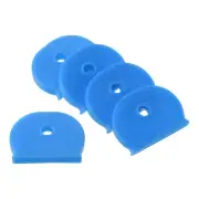 Key Cap Cover, 10 Pack Keys Identifiers Covers Coding Tags Marker, Blue