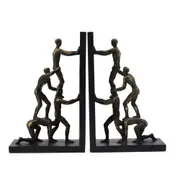 [Florabelle Living] Bronze Acrobats Bookends Set of 2