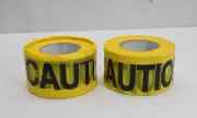 CH Hanson 19000 Yellow Caution Tape Barricade Safety Tape 3" x 1000' Lot Of 2