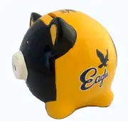 West Coast Eagles AFL Piggy Bank Pig Money Box