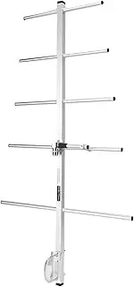 High Gain Yagi Antenna UHF 70cm 11dBi 100W 430-450Mhz GMRS Directional Yagi 5 Elememts Antenna for Baofeng Walkie-Talkies Amateur Radio Repeater System 433mhz Device