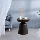 Small Round Side End Table Coffee Drink Cocktail Table Nordic Art Decor Round