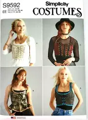 Simplicity 9592 Misses' Corsets Sizes 14-20 Sewing Pattern *NEW* R11853