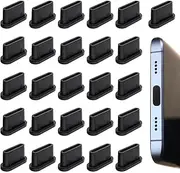 25 Pcs USB C Dust Plug, USB Type C Anti Dust Plugs Cover, Type C Charging Port Plug, USB C Dust Cover for Samsung Galaxy Google Pixel Moto G TCL UMIDIGI OnePlus Nord & Type C Port Device