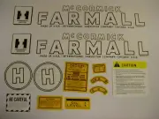 Farmall McCormick Model H Decal Set 1945-1952 - Mylar - Free Shipping