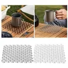 Outdoor Spring Insulated Mat Stainless Steel Trivets Trivet Mat for Camping