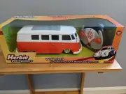 MISB Disney Herbie Fully Loaded R/C 1:18 Volkswagen Split Window Bus Van Orange