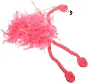 Kisangel Flamingo Marionette Puppet Plush Animal Interactive for Creative Storytelling Decor for Home Parties and Performances Safe Design Random Color