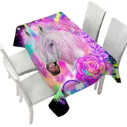 Fantasy Art Unicorn Spirit Tablecloth