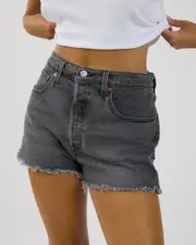 [Levi's] Levi's Women's 501 Original Shorts in Mesa Cabo Black Size 20 20 Mesa Cabo Black