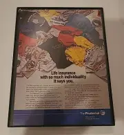 Prudential Life Insurance Print Ad 1986 Framed 8.5x11