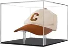 Clear Acrylic Hat Display Case Baseball Football Cap Display Stand Holder Box