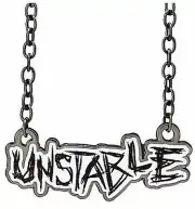 WWE Dean Ambrose UnStable Nickel Plated 3.5" X 1.0” Pendant