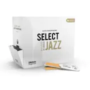 D'Addario Organic Select Jazz Filed Alto Saxophone Reeds, Size 3 Soft, 25-Pack