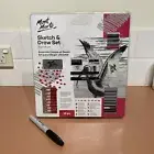 18pc Mont Marte Sketch & Draw Signature Set Graphite Pencils Charcoal Eraser