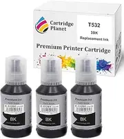 Cartridge Planet 3 Pack Black Compatible Ink for Epson T532 for Epson EcoTank ET-M1100 ET-M1120 ET-M1170 ET-M1180 ET-M2170 ET-M3170 ET-M3180