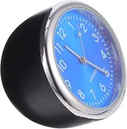 ULTECHNOVO 1pc Car Clock Vehicle Clock Car Mounted Clock Car Dashboard Clock Quartz Clock Luminous Clock Steel Blue
