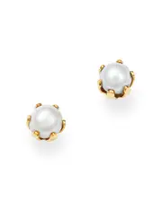 Bloomingdale's Fine Collection Cultured Freshwater Pearl Stud Earrings in 14K Yellow Gold, 3mm