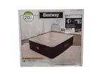 Bestway 67938E Maroon Tritech Air Mattress Queen 20" + Built-in AC Pump NEW