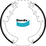 Bendix Rear Brake Shoes for Holden Commodore VC 5.0L GMH308 Petrol 1980-1981