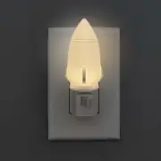 Rocket Night Light, Space-Themed LED Plug-In, Spaceship Lover Gift