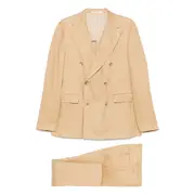 [Tagliatore] Tagliatore Linen Suit 54 IT NEUTRALS