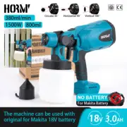 Hormy Electric Spray Gun 800ML Brushless Cordless Paint Sprayer Rechargeable Eas