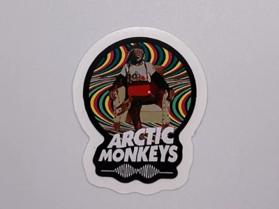 Arctic Monkeys-5pk-Vinyl Sticker-Music-Cartoon-Phone-Laptop