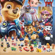 Christmas Advent Calendar Skye Chase Doll Children Cartoon Cute Holiday Countdown Toy Set Anime Toy Gift