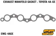 SUPER SEAL GRAPHITE LAMINATED EXHAUST MANIFOLD GASKET : FITS TOYOTA 4A-GE