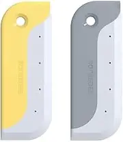 Xingbing Small Squeegee Mini Silicone Sink Mirror Squeegee,2Pcs Shower Window SqueegeesMirror Clean Squeegees (YB8581)