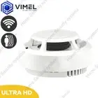 Smoke Detector Camera Home WIFI Wireless Fire Alarm Room Security Mini Small