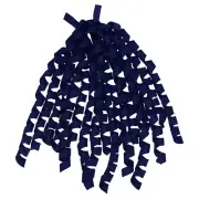 12 Count 6" Large Curly Bows for Gift Wrapping Curling Ribbon Blue