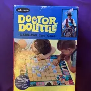 Card Game Doctor Dolittle Game-Pak by Whitman -Complete 1967