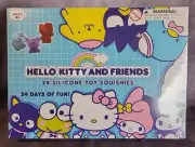Sanrio Hello Kitty & Friends Mochi Silicone Figure Toy Squishies Advent Calendar