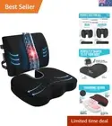 Adjustable Lumbar Support Pillow - Pain Relief for Office Chair and Car Seats