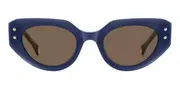 Carolina Herrera HER 0221/G/S Asian Fit XP8/70 Women’s Sunglasses Blue Size 50