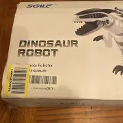 SGILE RC Dinosaur Robot Toy, Smart Programmable Interactive Walk Sing Dance f...