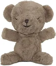 SNOObear White Noise Machine - Cry-Activated Plush Baby Sleep Soother - Cocoa
