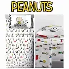 Peanuts Classic Pals Full Size Sheet Set, Snoopy Charlie Brown ✨By Jay Franco