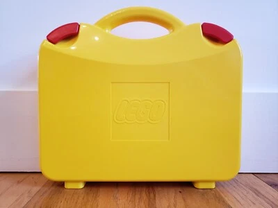 LEGO Plastic Storage Box / Carrying Case Yellow Removable Dividers from 66707