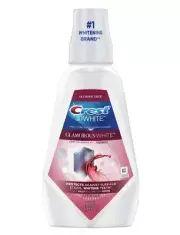 Crest 3D White Glamorous Whitening Mouthwash, Arctic Mint, 32 Fl Oz (3 Count)